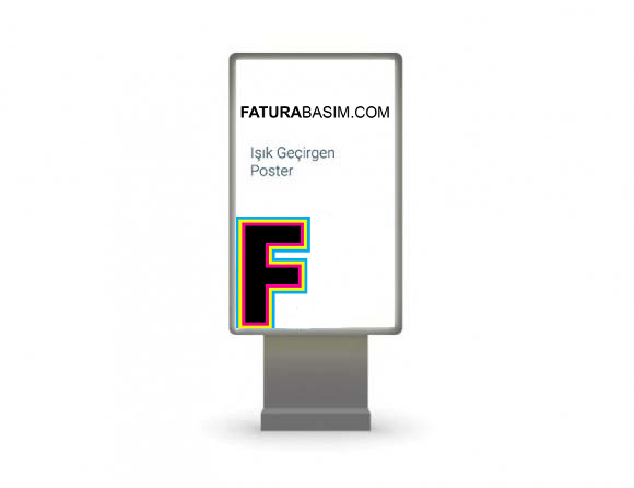 Afiş / Poster (Işık Geçirgen)