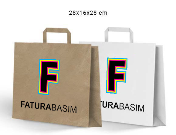 Ekspres Baskılı Kağıt Poşet / Çanta