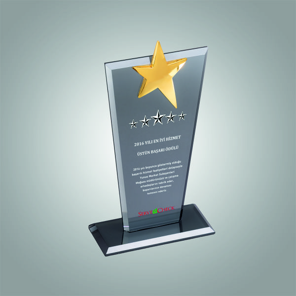 KRİSTAL PLAKET ESK 008