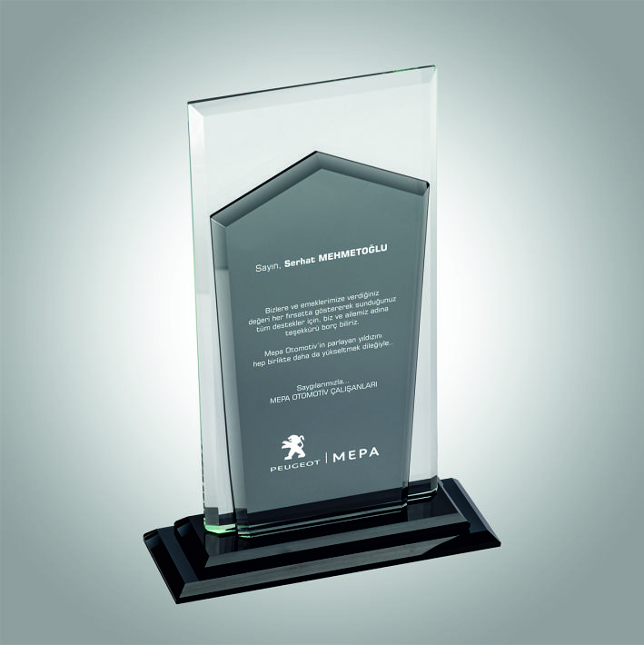 KRİSTAL PLAKET ESK 020