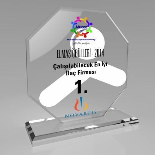 KRİSTAL PLAKET ESK 026