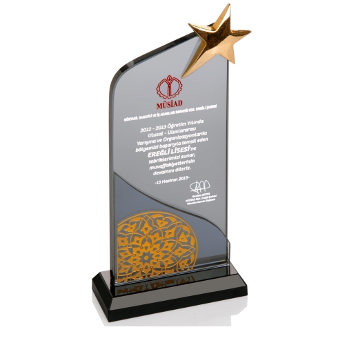 KRİSTAL VİP PLAKET ESV 002