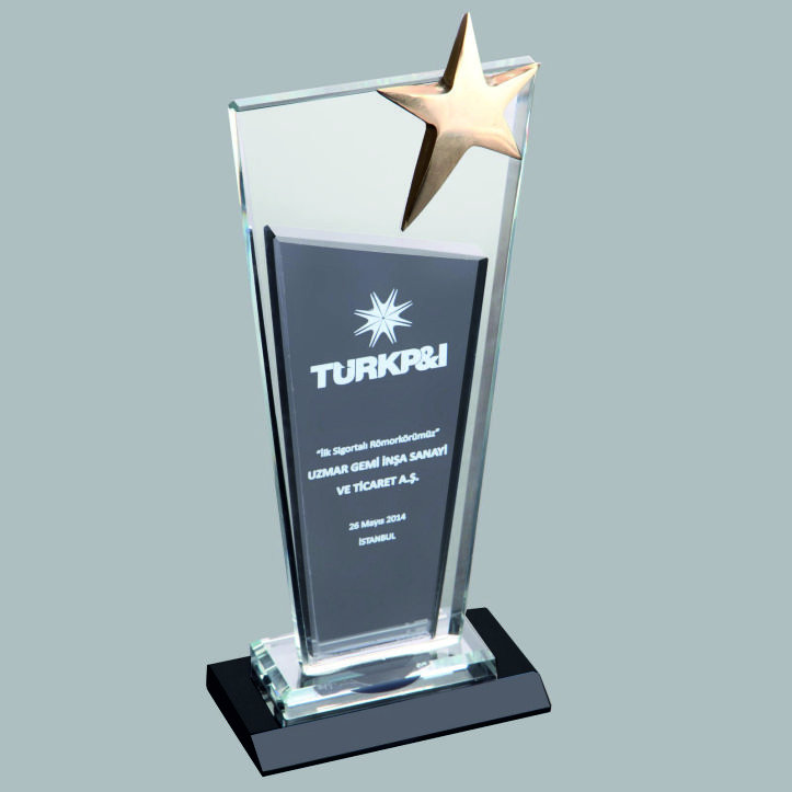 KRİSTAL VİP PLAKET ESV 005