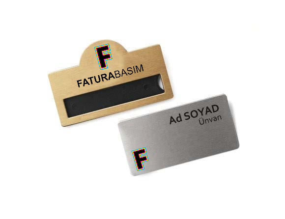 Metal Yaka Kartı