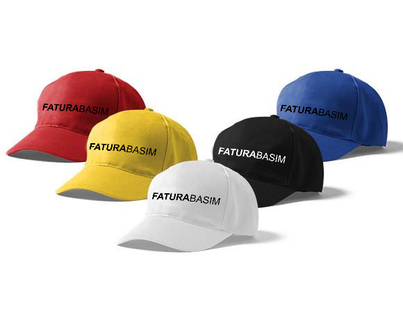 Şapka Baskı - Gabardin