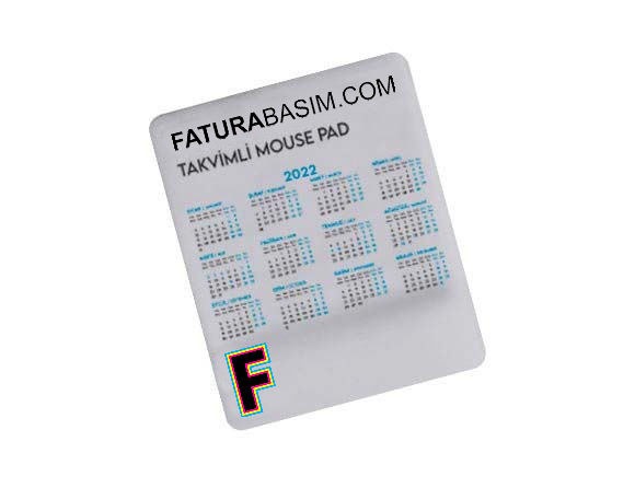 Takvimli Mouse Pad