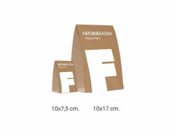 Masa Kartı / Tent Card