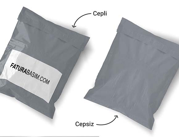 Baskılı Cepli / Cepsiz Kargo Poşeti